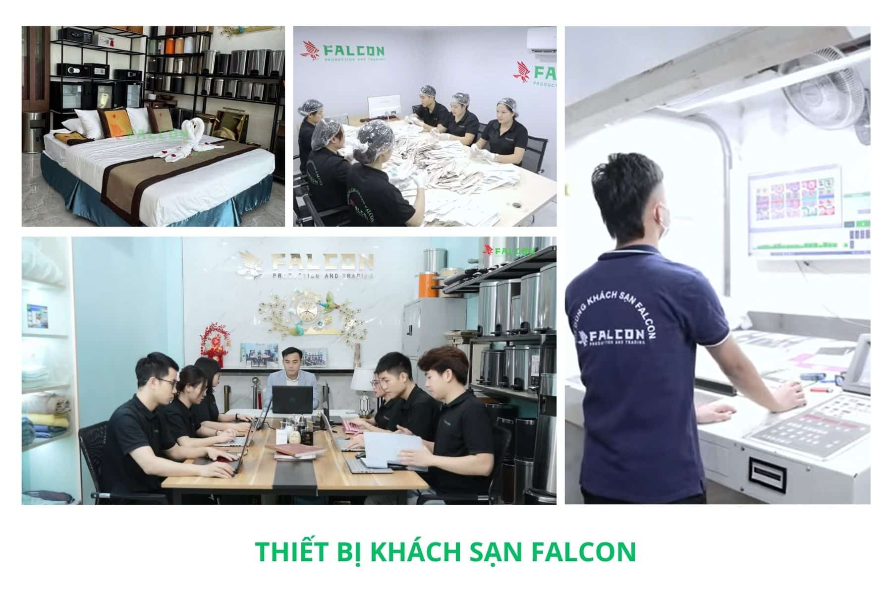 Đội ngũ nhân sự tại công ty Falcon Hà Nội luôn sẵn sàng hỗ trợ và đồng hành cùng khách hàng.