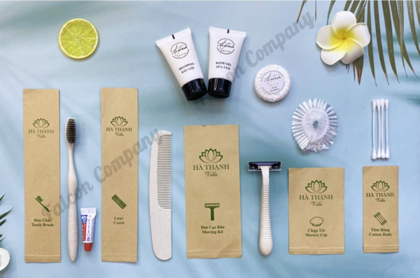 amenities lúa mạch cao cấp túi kraft