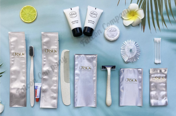 amenities lúa mạch sang trọng đóng túi màng nhôm