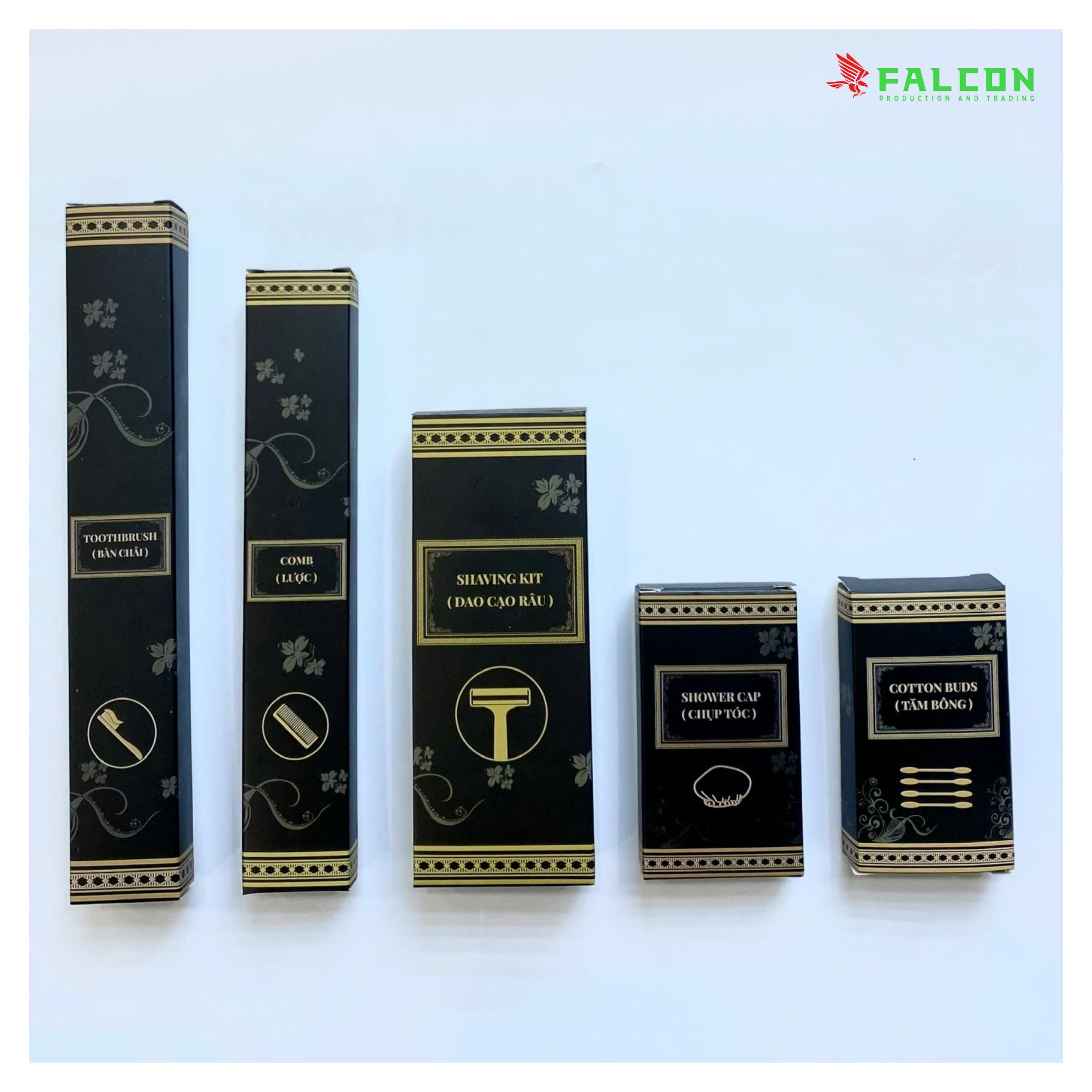 Hộp giấy sản phẩm Amenities Falcon