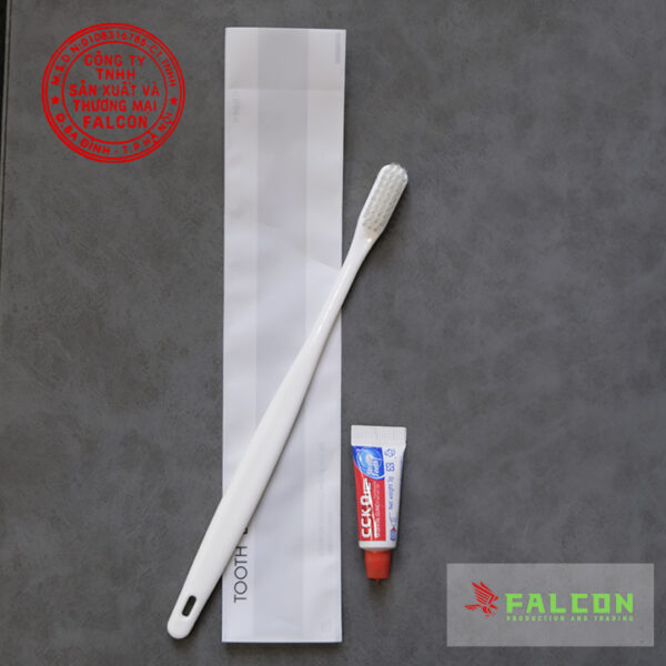 bàn chải trắng đóng túi comfort