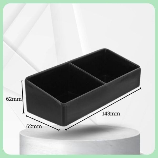 kích thước sản phẩm khay 2 ngăn