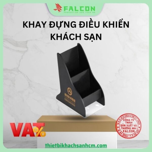 Khay đựng điểu khiển khách sạn Falcon cung cấp