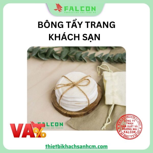 Bông tẩy trang khách sạn cao cấp
