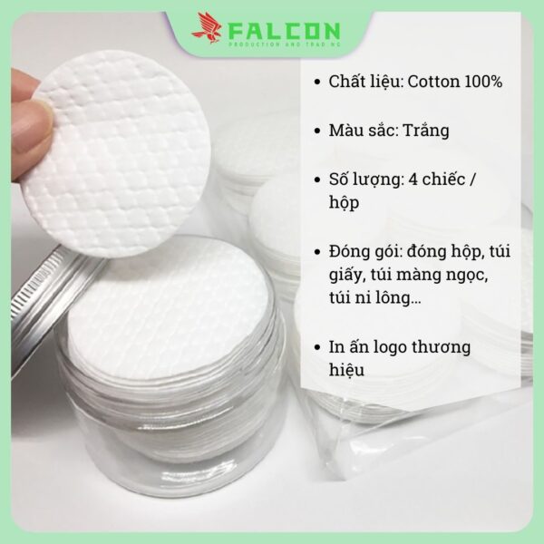 Thông tin sản phẩm bông tẩy trang