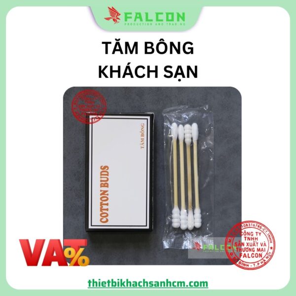 Tăm bông khách sạn dùng 1 lần an toàn vệ sinh