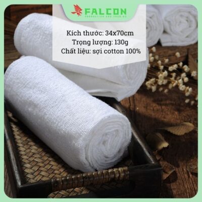 Thông tin sản phẩm khăn mặt khách sạn Falcon cung cấp