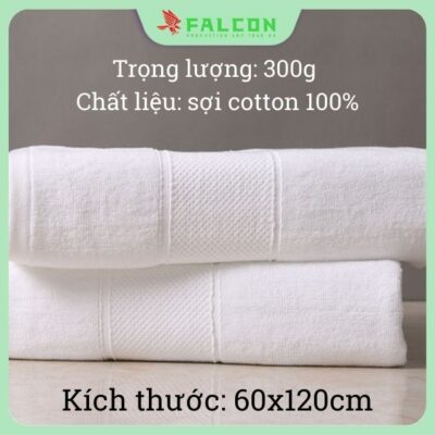 Thông tin sản phẩm khăn tắm khách sạn cỡ vừa