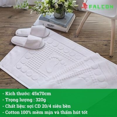 Thông tin sản phẩm thảm chân cỡ vừa bông dày